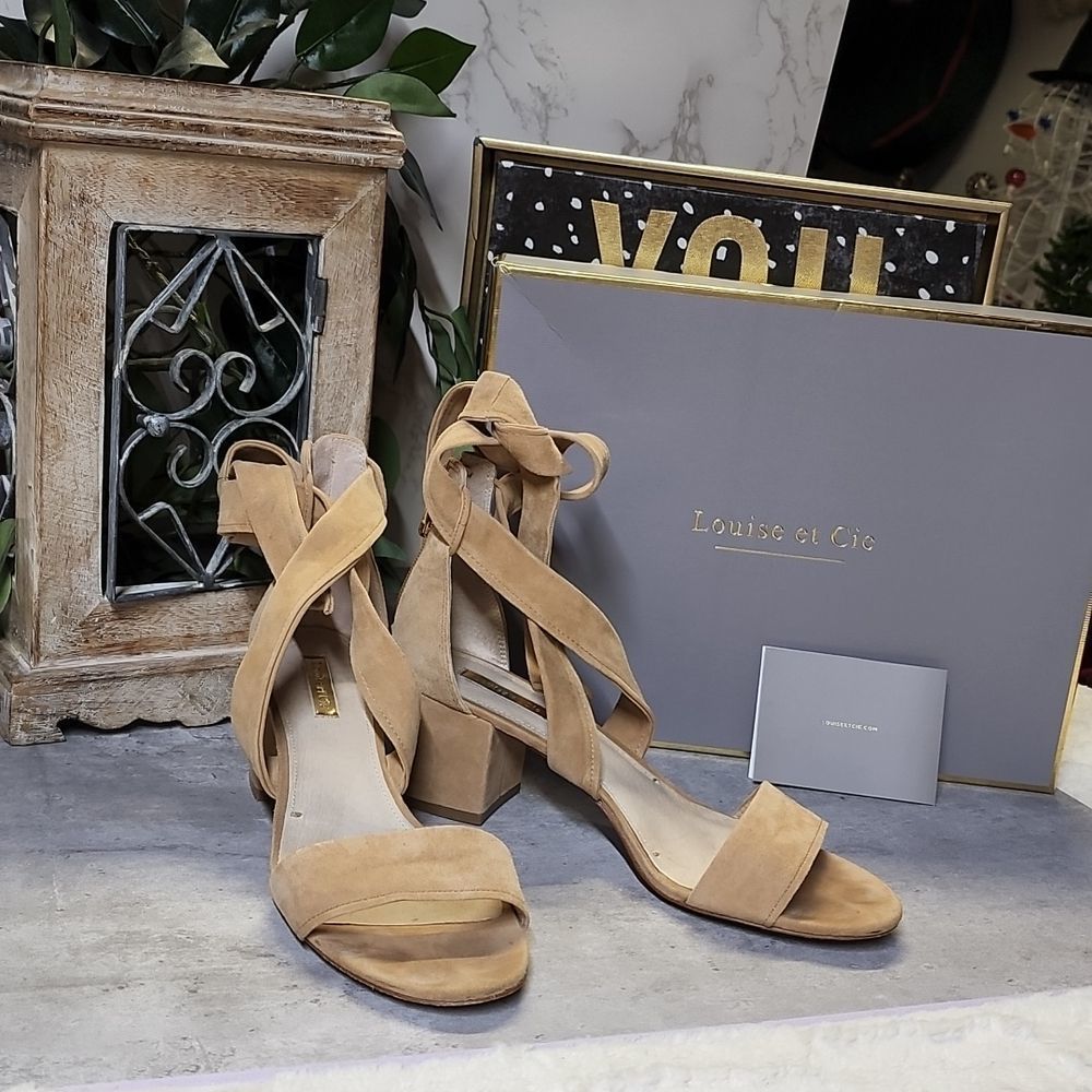 Louise etc Cie ankle wrap sandals - Picture 1 of 9